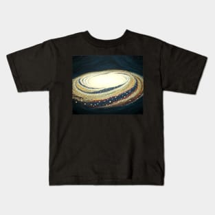 Spiral Galaxy Kids T-Shirt